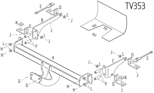 Towtrust fixed flange - towtrust,