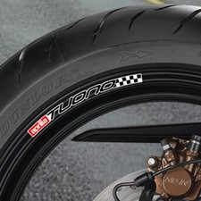 Aprilia Tuono Wheel Rim Stickers - mille rsv