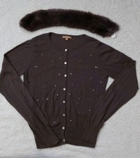 I Love Gorgeous Girls Cardigan With Neck Warmer Age 10-11