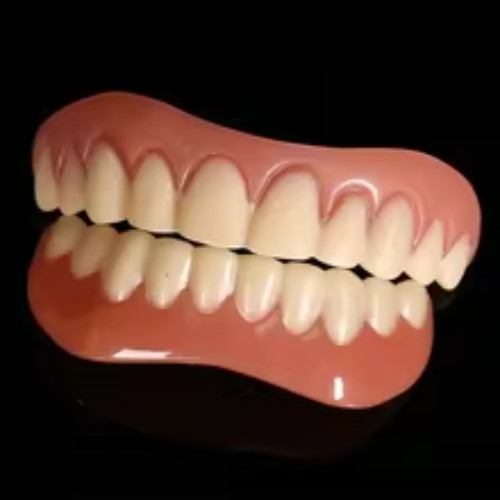 New false teeth - false, upper