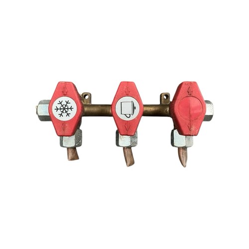 Three way gas manifold - gas,
