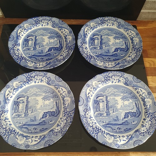 Spode set blue italian - of, 6