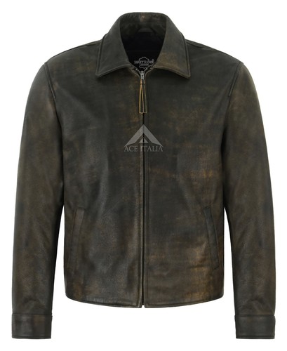 Men distressed leather - men’s,