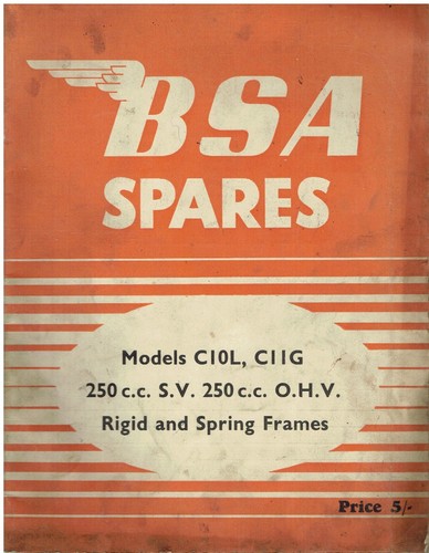 Bsa c10l c11g - bsa, sv