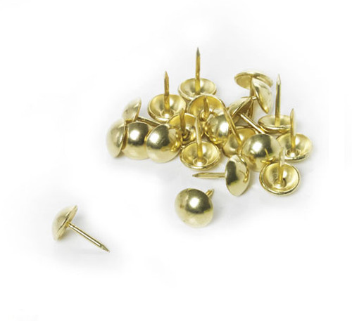Upholstery nails brassed - x,