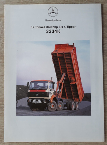 Mercedes benz 3234k tipper - mercedes-benz,