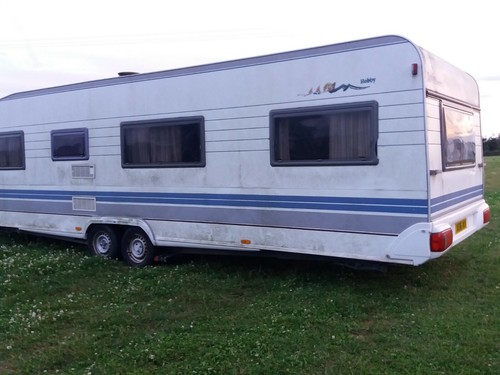 Hobby window caravan - hobby,