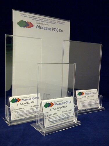 Acrylic poster holder menu - menu, &