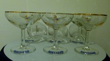 vintage Babycham glasses x 6