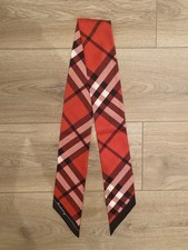 Burberry Red & Burgundy Skinny