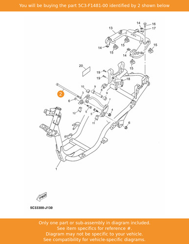 Yamaha bolt engine mounting - bolt,,
