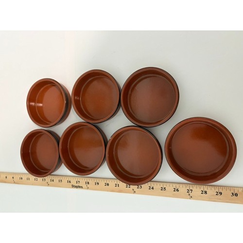 Terra cotta dishes - 5",