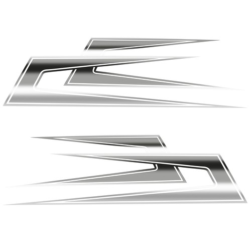 Set truck prong stickers - set,