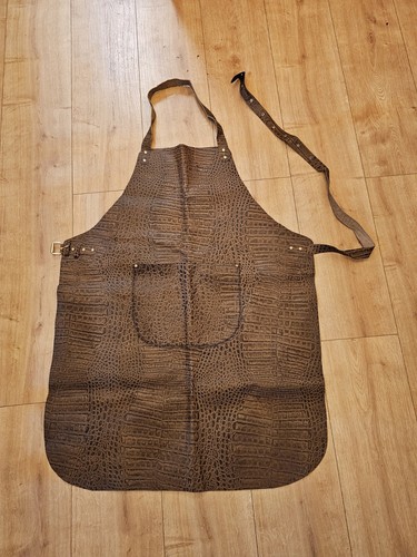 Genuine leather apron - apron, with
