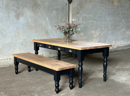 Farmhouse bench benches - /,