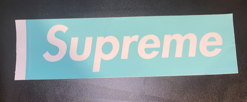 Supreme tiffany box logo - tiffany, co