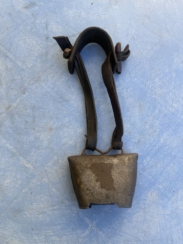 Antique handmade metal goat - handmade,