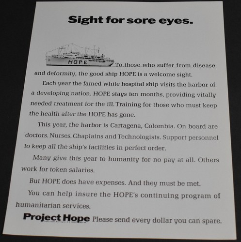 1969 print project hope - print,