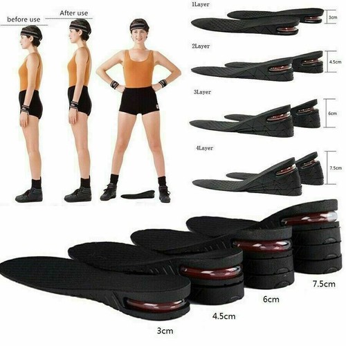 5cm unisex shoe lift - 3/4.5/6/7.5cm,