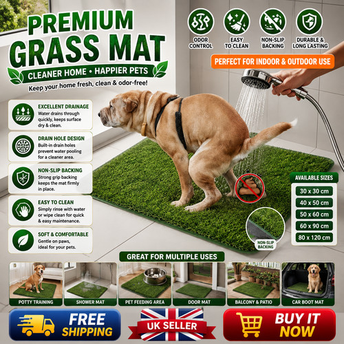 Artificial grass dog potty - dog,