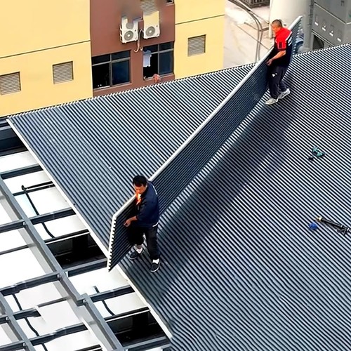 Metal aluminum roofing panels - aluminum,