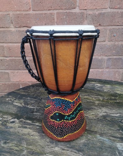 African djembe drum tall - djembe, 12"