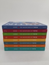 The Adventures Of Tintin by Herge Volumes 1 - 8 Egmont 2012 Hardbacks Books