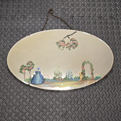 Vintage frameless wall - , mirror