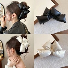 Large Bowknot  Claw Clip Casual Shark Clips Hair Banana Clips  Hair Accessories
