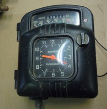 SANGAMO TACHOGRAPH IN GOOD USED CONDITION WITH WRKING CLOCK