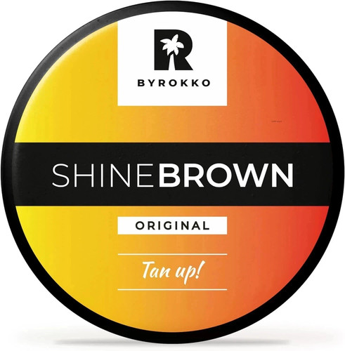 Byrokko shine brown - brown, sunbed