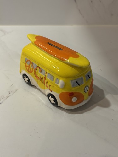 Retro camper van ceramic - retro,