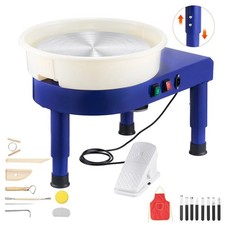 450W 35cm Electric Pottery Wheel 35cm Turntable Potters Wheel for Adults Ceramic