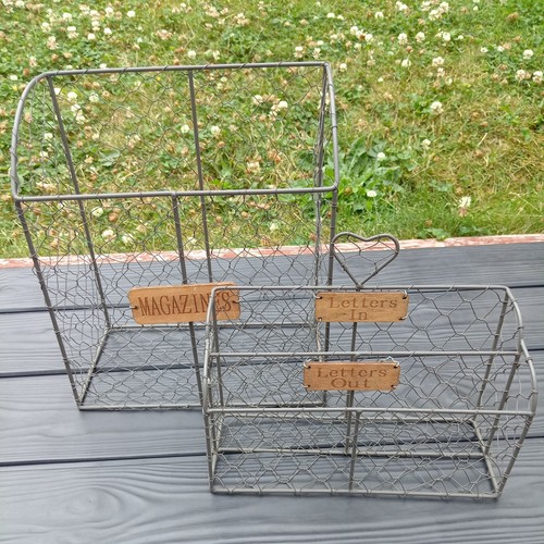 Set woven wire magazines - set,