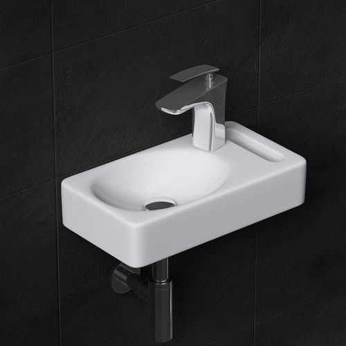 Cloakroom wash basin sink with - wash,