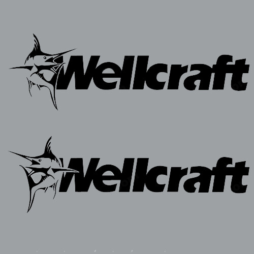 Wellcraft boat sticker - wellcraft,