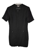 H&M Womans Black Boucle Short