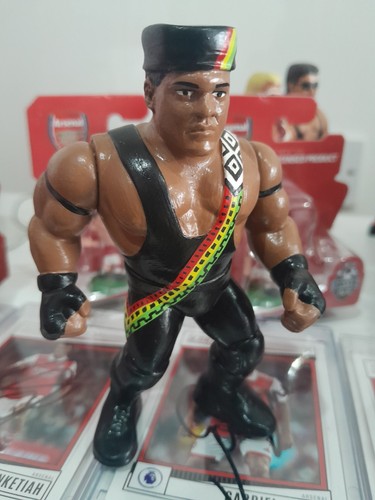 Wwf wwe hasbro custom farooq - wwe,
