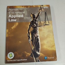 BTEC National Applied Law student book + Active book by Ann Summerscales