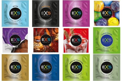 Exs condoms all types - -,