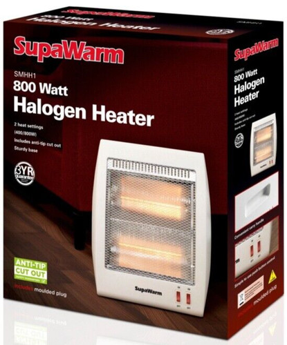 Supawarm halogen heater - supawarm,