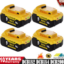 4X~1X For DeWALT 18V Battery