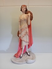 Coalport "Blanche" Roaring 20's Flapper/Art Deco Large Figurine 28cm Tall (H12)