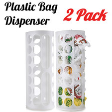 2 Pack Plastic Bag Holder &