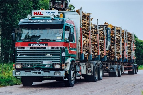 Truck photo scania 143 450 - scania,