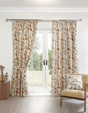 Lined Pencil Pleat Floral Curtains Sundour Grove Multi