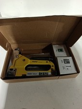 Rapid NuNu Staple Gun 3in1 Heavy Duty Tacker Stapler Wood Fabric Upholstery Wall