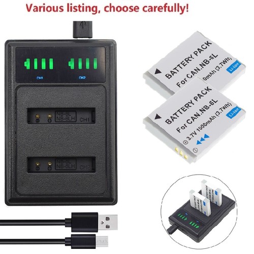 Battery charger for - nb-6l,