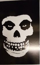 THE MISFITS - ORIGINAL LARGE ICONIC SKULL PROMO POSTER US HORROR PUNK 60x90cm