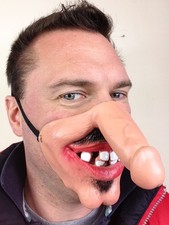 Half Face Mask Funny Dick Nose